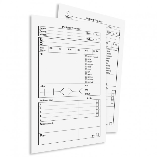 Patient Tracker Cards