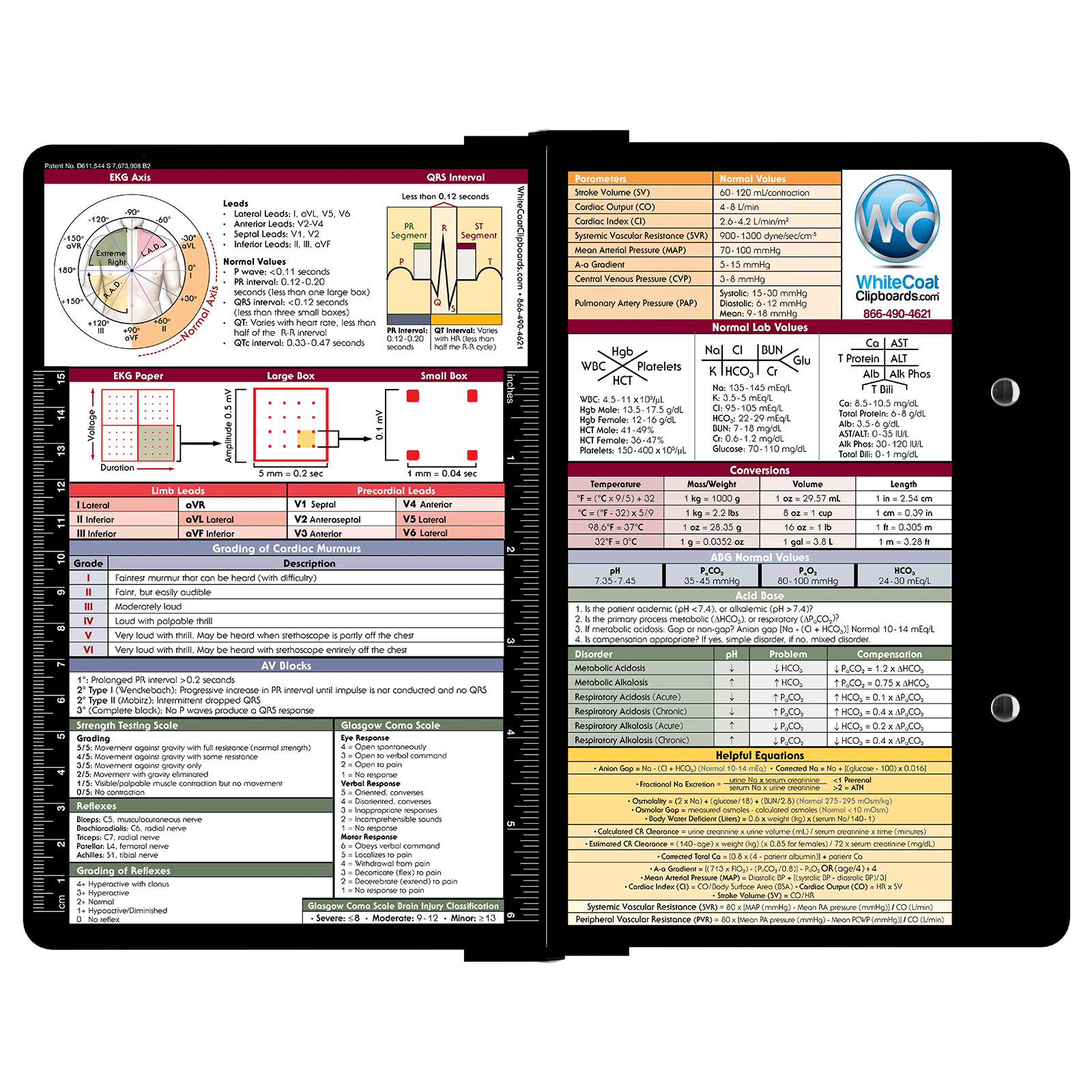 SILVER COLOR ANY EDITION MEDICAL FOLDABLE CLIPBOARD WHITECOAT CLIPBOARD 
