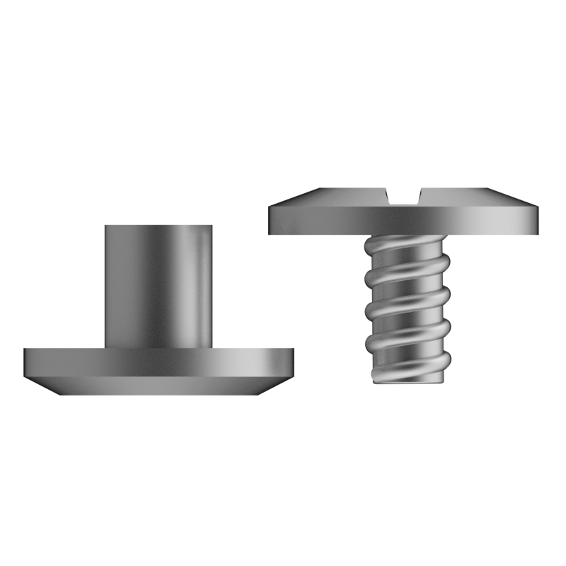 1/8&quot; Steel Chicago Screw (Large)