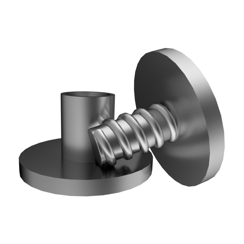 1/8&quot; Steel Chicago Screw (Large)