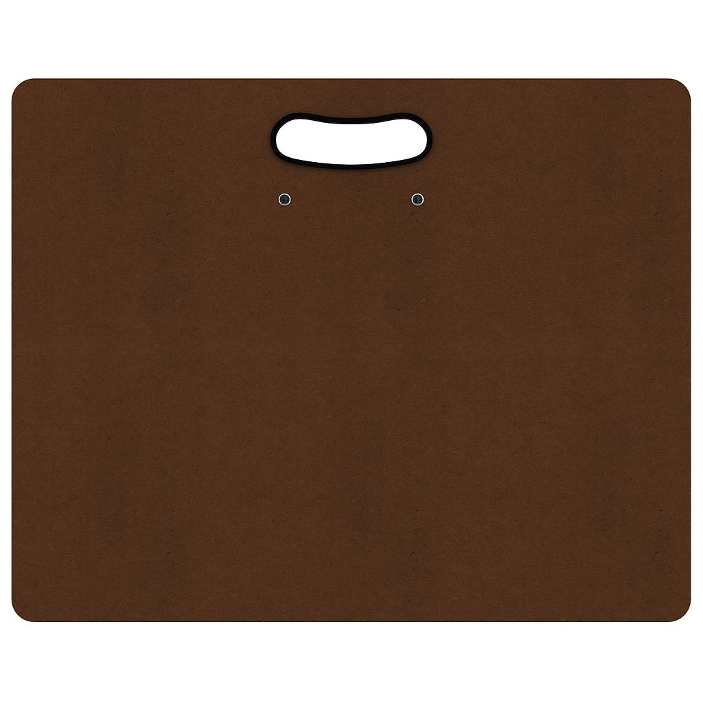 Fiberboard Ledger Sized Handle Board w/Holes