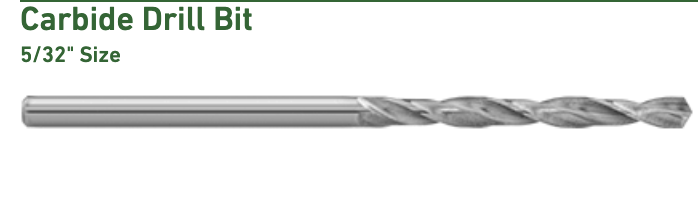 5/32&quot; Carbide Drill Bit