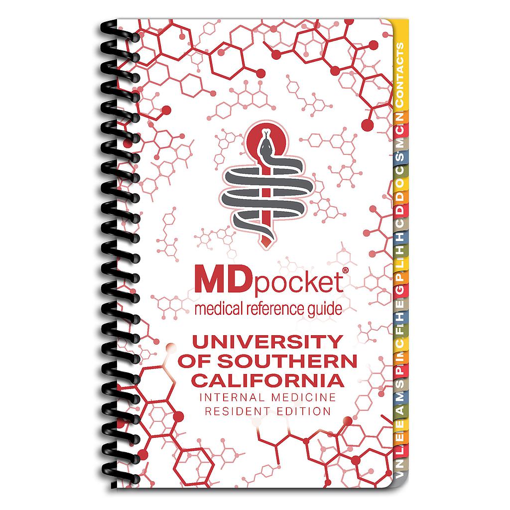 MDpocket University of Southern California IM Resident Edition