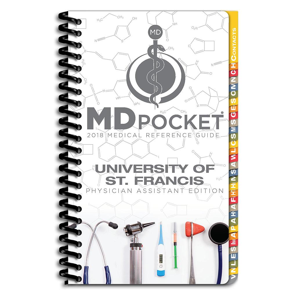 MDpocket University of St. Francis Physician Assistant Edition - 2018