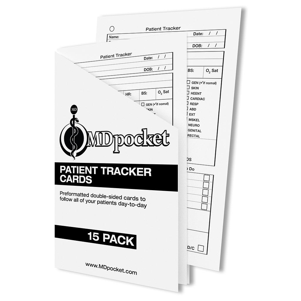 Patient Tracker Cards