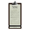 Tall Menu Clipboard
