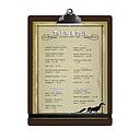 Legal Size Menu Clipboard