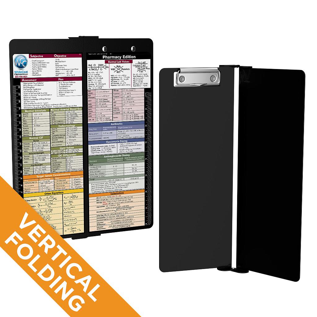 WhiteCoat Clipboard® Vertical Pharmacy Edition MedInfo