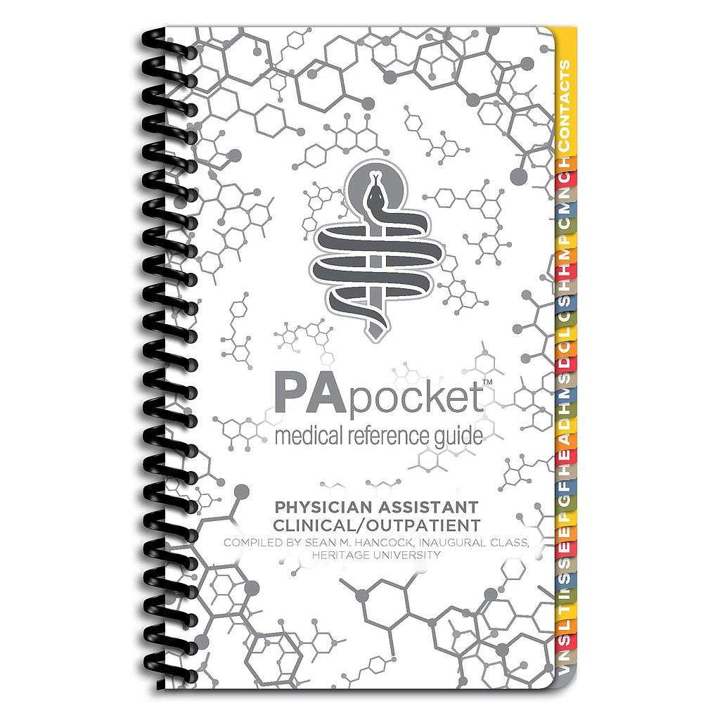 PApocket Physician Assistant Outpatient/Clinical - Heritage University