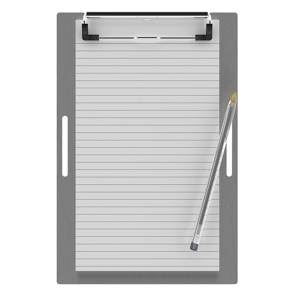 6 x 10 Aluminum Clipboard