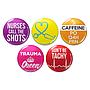 Witty Nurse Button Pack