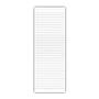 Vertical ISO Clipboard Notepads (3.5" x 10.25")